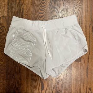 Under Armour Shorts. White. Size Large.